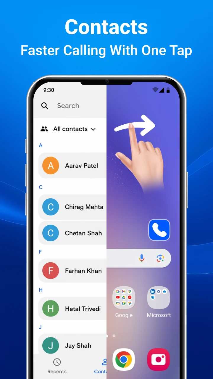 Contacts - Phone Dialer & Home screenshot