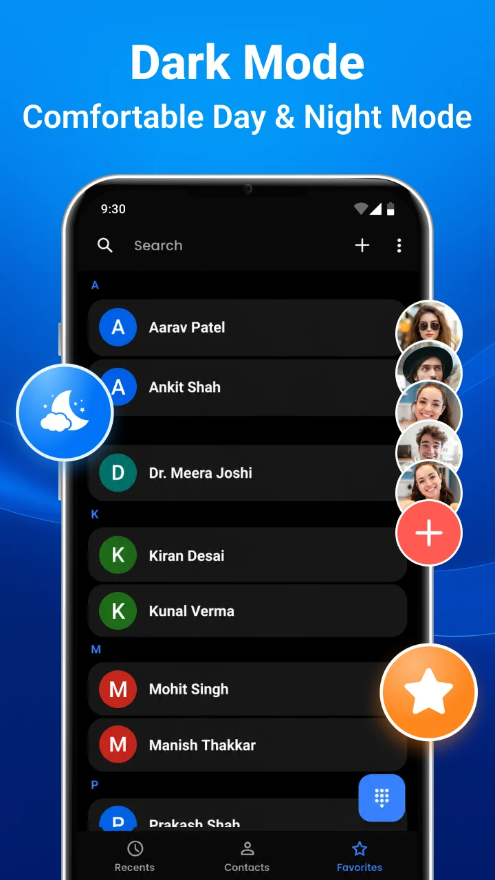 Contacts - Phone Dialer & Home screenshot