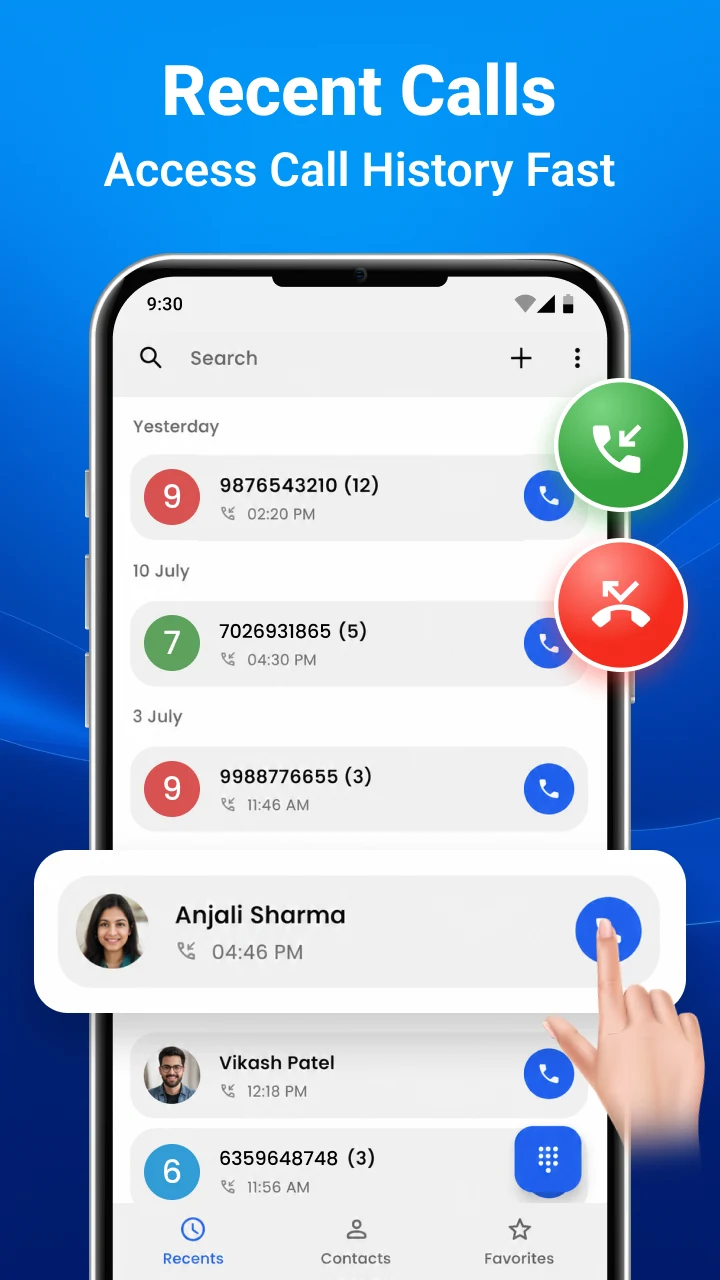 Contacts - Phone Dialer & Home screenshot