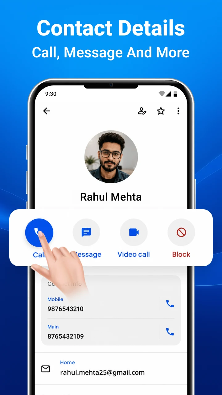 Contacts - Phone Dialer & Home screenshot